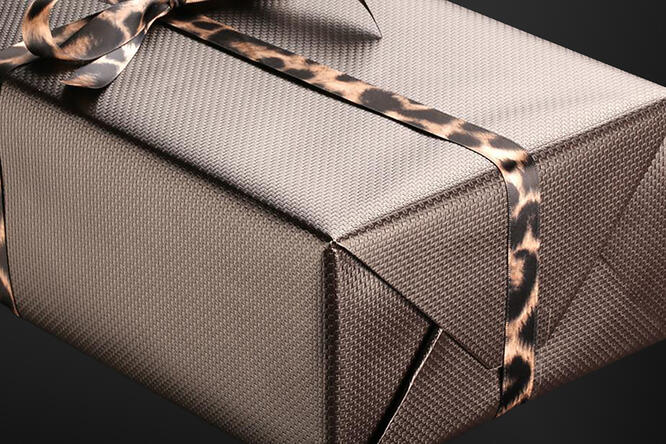 Gavepapir, Dark Brown Mosaique (11) 57 cm x 100 m