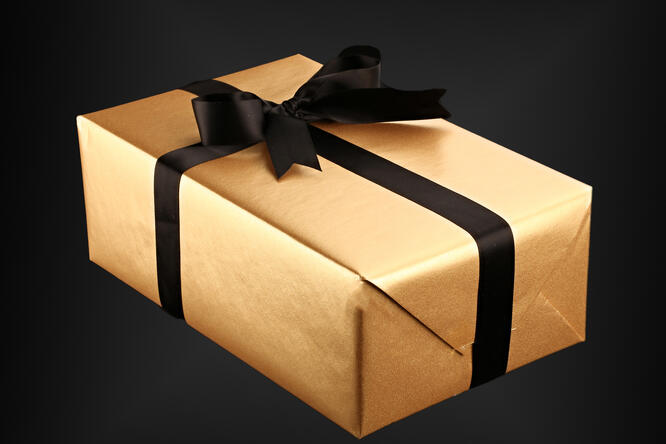 Gavepapir, Super Sparkling Gold (9) 55 cm x 120 m