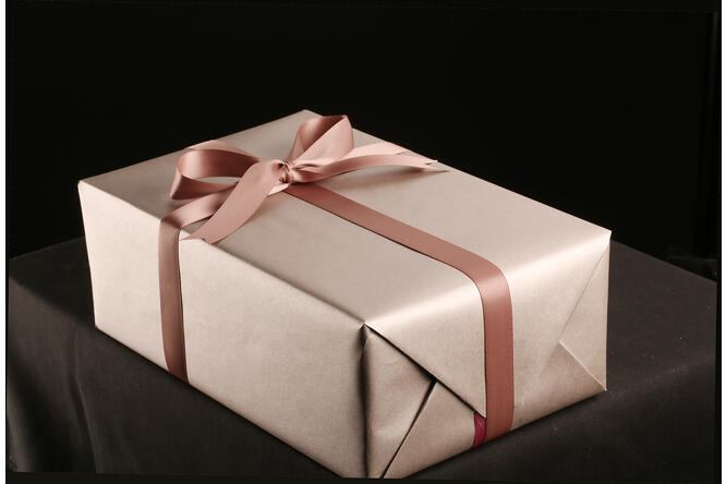 Gavepapir, Vollton Metallic/Plum (5) 37 x 100 m