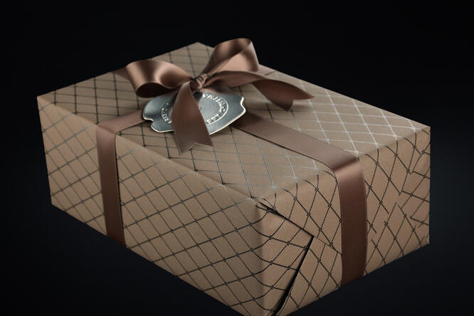 Julepapir, Christmas Tradition Chocolate 55 cm x 100 m