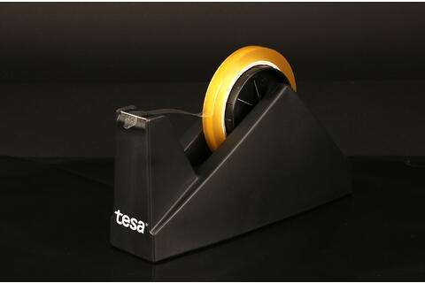 Tapedispenser, Sort for 66 m rull for bredde 12/15/19 mm