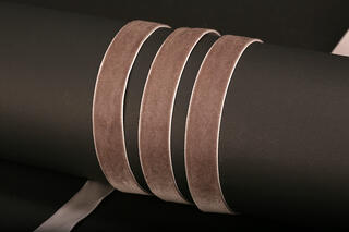 Bånd Velvet, Grey finnes i flere bredder