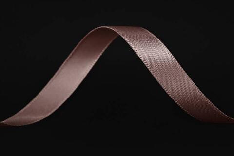 Bånd "silke", Antique Mauve 9 mm x 90 m