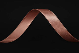 Bånd "silke", Antique Mauve 9 mm x 90 m