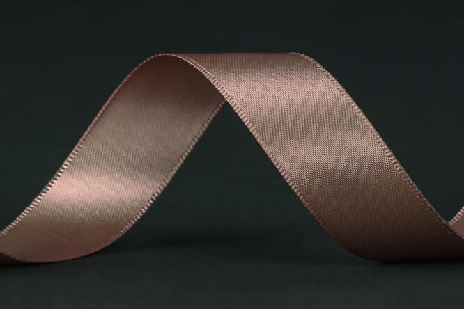 Bånd "silke", Dark Taupe 18 mm x 90 m