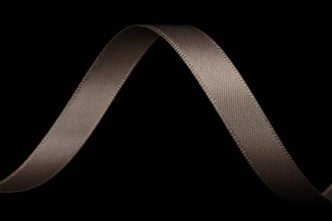 Bånd "silke", Metal Grey 9 mm x 90 m