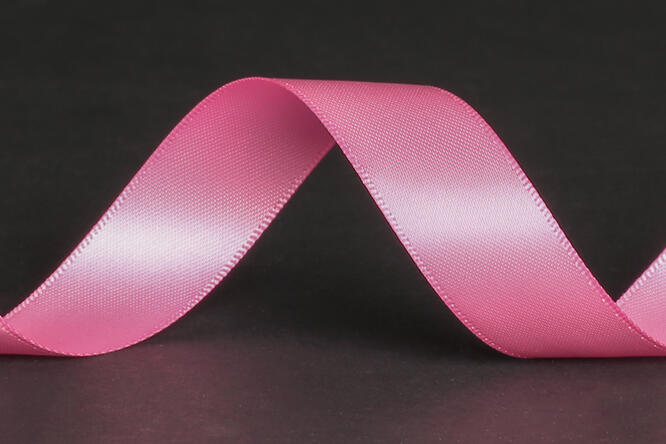 Bånd "silke", hot pink 18 mm x 90 m