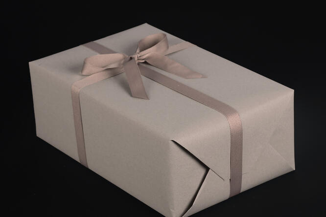 Gavepapir, 2 sidig Antik Rose/ Coral (2) 55 cm x 100 m