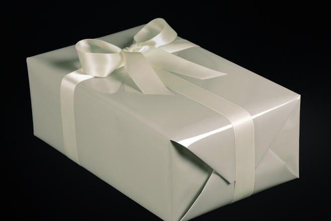 Gavepapir, Light Grey lakk (3) 50 cm x 180 m