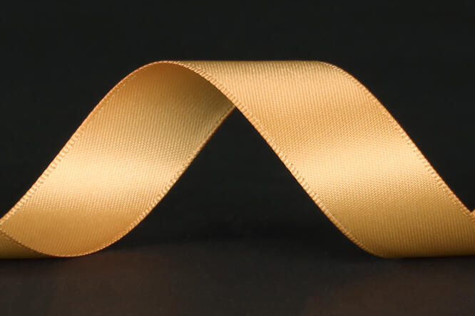 Bånd "silke", Old Gold 18 mm x 90 m