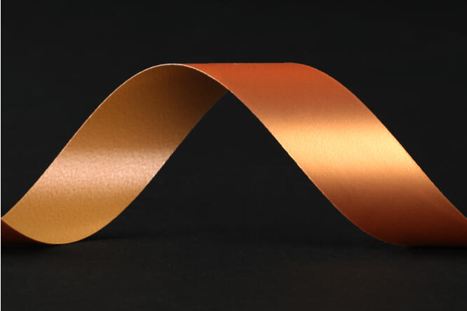 Bånd matt metallic, Copper  1 rull 19 mm x 100 m