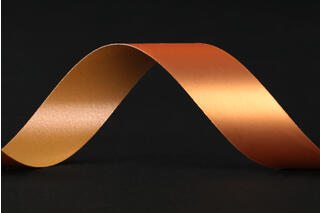 Bånd matt metallic, Copper  1 rull 19 mm x 100 m