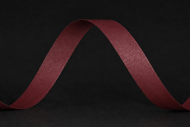 Bånd mattline, Burgundy 10 mm x 250 m