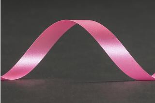 Bånd poly, Carmint Rose 10 mm  x 250 m #B