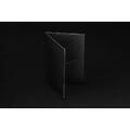 Folder, Sort matt m/ preg 11x16 cm á 100 stk
