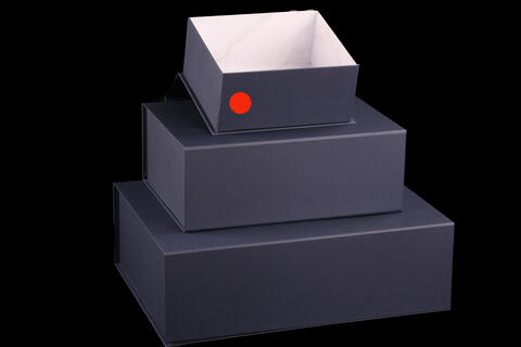 Gaveeske magnetlås, 21x18x9,5+9,5 cm Navy with marble inside