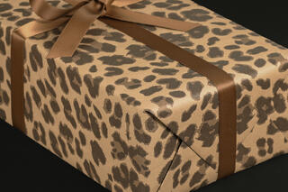 Gavepapir, Autumn Leopard (5) 55 cm x 100 m