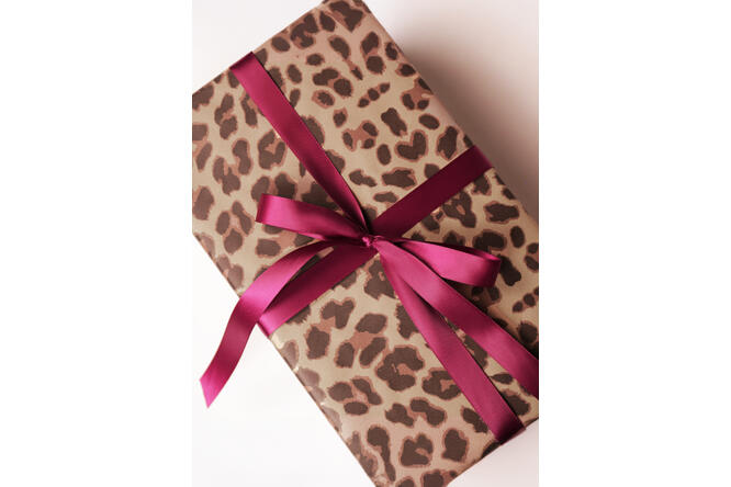 Gavepapir, Autumn Leopard (5) 55 cm x 100 m