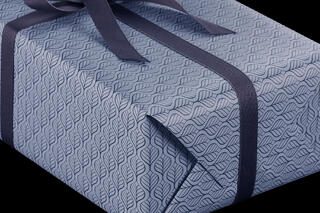 Gavepapir, Florac Light Blue (6) 50 cm x 100 m