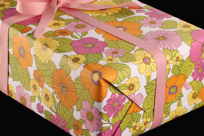 Gavepapir, Garden Treat (5) 55 cm x 100 m