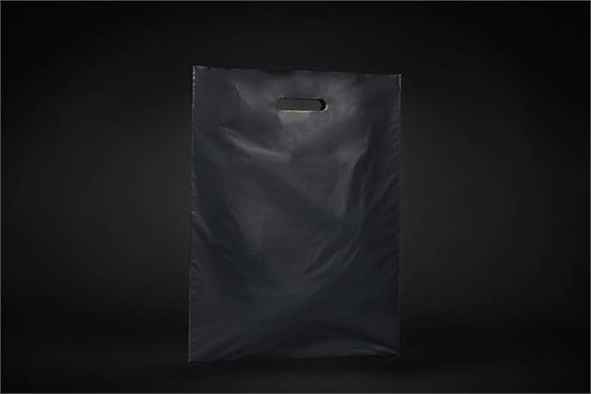 Plastpose, Matt Grå ldpe