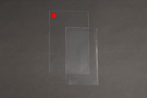 Transp."cellofan" poser 15 x 25 cm à 500 stk