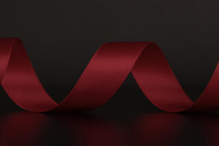 Bånd "silke", Dark red 18 mm x 90 m