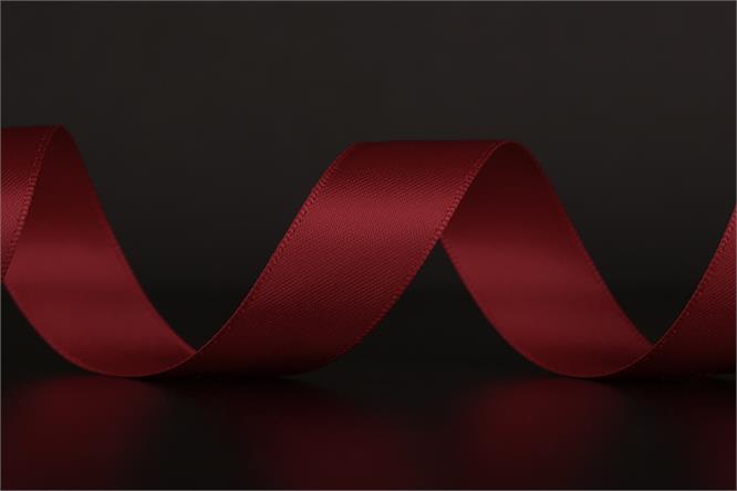 Bånd "silke", Dark red 18 mm x 90 m
