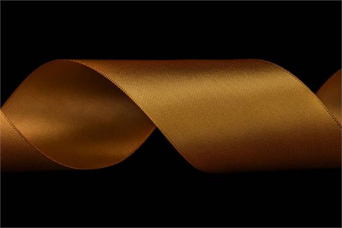 Bånd "silke", Gold 50 mm x 45 m