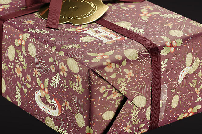Gavepapir, Christmas Carol (5) 55 cm x 100 m