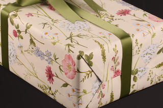 Gavepapir, Flower Meadow Sand (5) 55 cm x 100 m