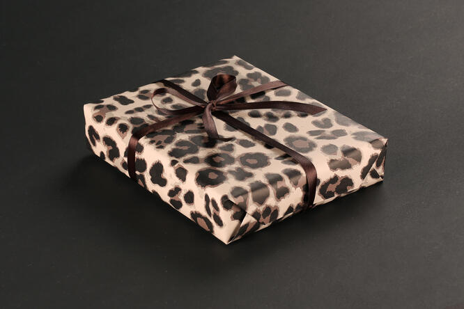 Gavepapir, Leopard (5) 55 cm x 100 m