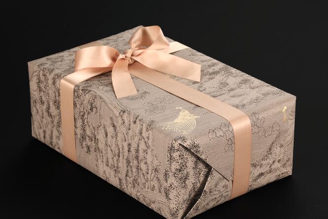 Gavepapir, Oak Tree & Peacock Coffee (8) 55 cm x 100 m