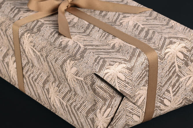 Gavepapir, Safari Palms (5) 55 cm x 100 m