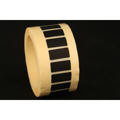 Sort etikett 20 x10 mm sort à 1000 stk