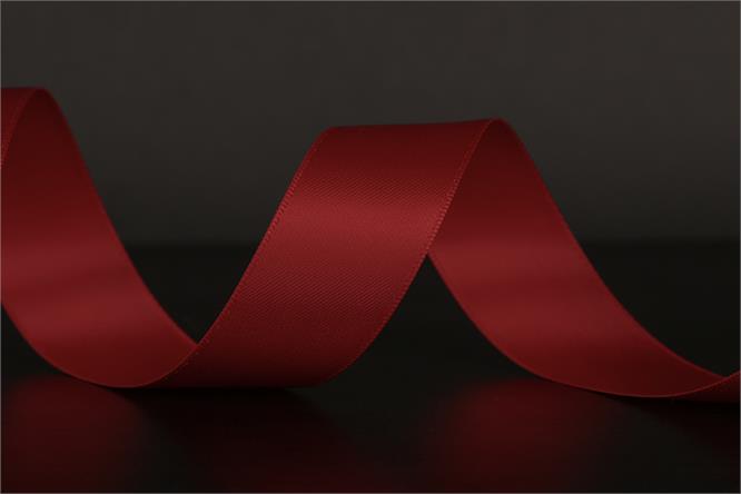 Bånd "silke", Dark Red 25 mm x 90 m