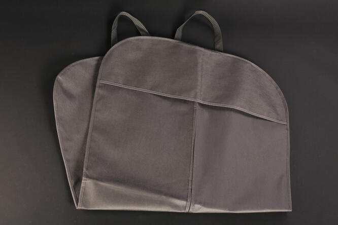 Dresspose m/ skjortelomme, 60x110 cm Dark Gray non woven 100 gr