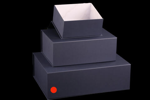 Gaveeske magnetlås, 41,5x31x13+13 cm Navy with marble inside