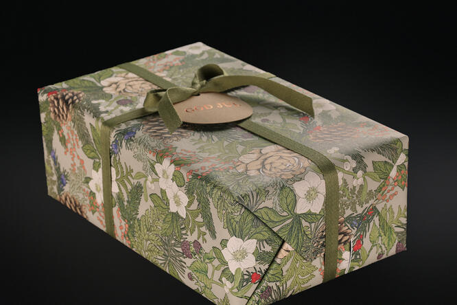 Gavepapir, Forest Floor Beige (5) 55 cm x 100 m