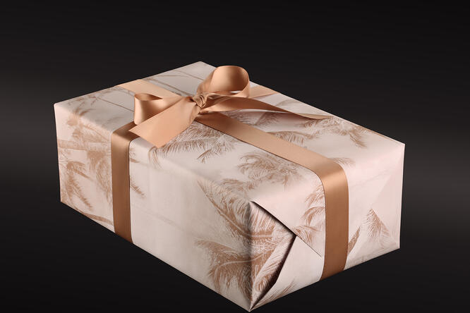 Gavepapir, Holiday Tan (5) 55 cm x 100 m