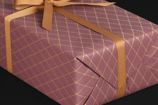 Gavepapir, Square Bordeaux 55 cm x 100 m