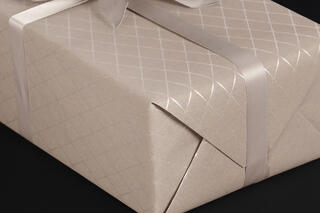 Gavepapir, Square Cool Grey 55 cm x 100 m