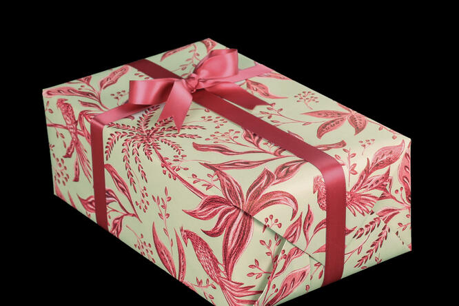Gavepapir, Wild Cherry (5) 55 cm x 100 m