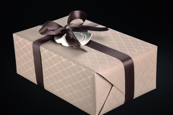 Julepapir, Christmas Square Cool Grey 55 cm x 100 m
