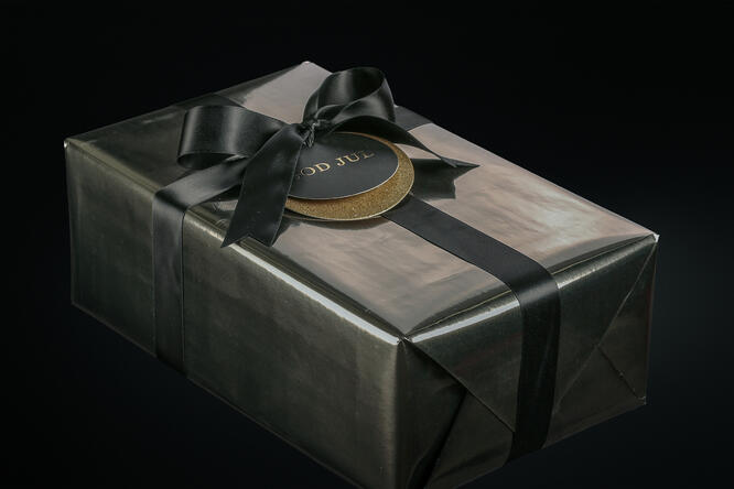 Julepapir, Glossy folie Olive Green 55 cm x 100 m