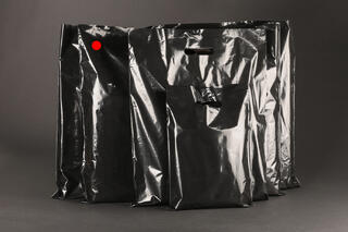Plastpose, Sort blank LDPE 60x50 cm, 50 my