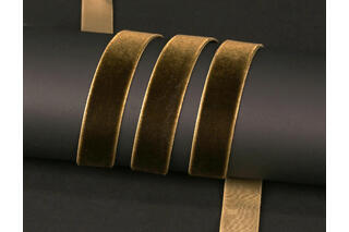 Bånd Velvet, Forest Green finnes i flere bredder