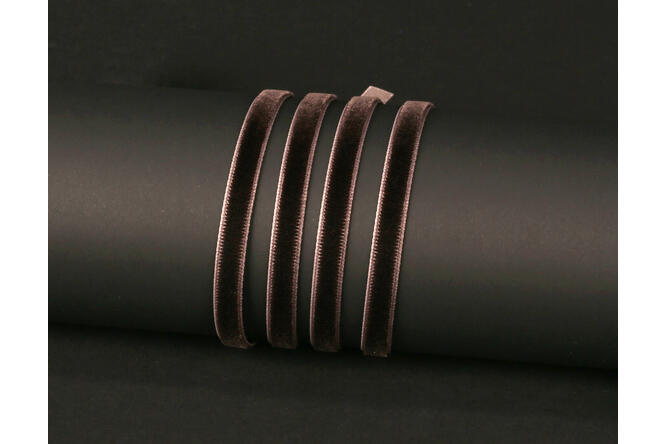 Bånd Velvet, Teddy Brown 6 mm x 90 m