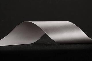 Bånd "silke", Silver 50 mm x 45 m