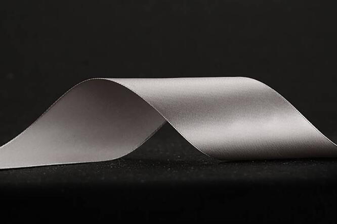 Bånd "silke", Silver 50 mm x 45 m